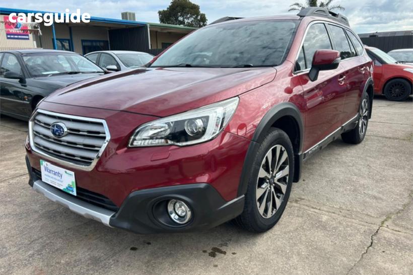 Red 2016 Subaru Outback Wagon 2.5I Premium