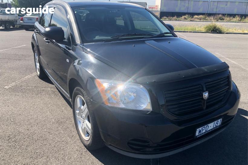 Black 2008 Dodge Caliber Hatchback Sx