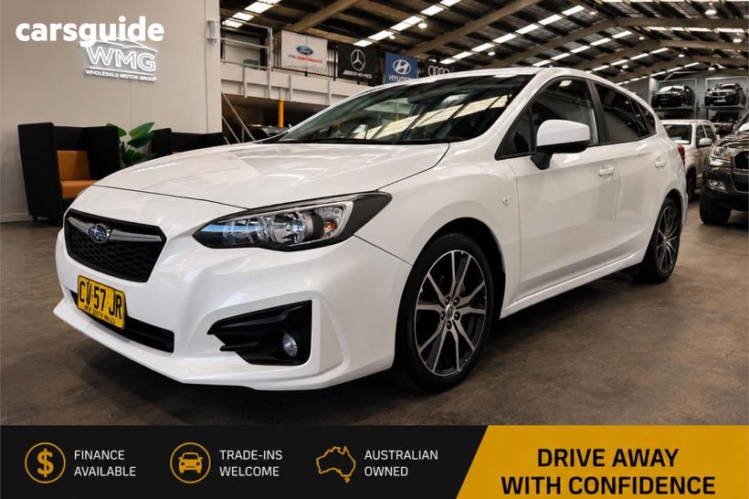 White 2019 Subaru Impreza Hatchback 2.0I (Awd)
