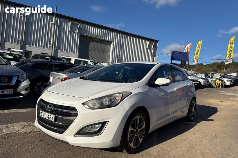White 2016 Hyundai I30 Hatchback Active X (Sunroof)