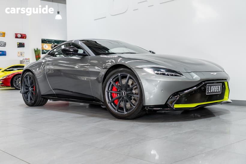 Silver 2018 Aston Martin Vantage Coupe