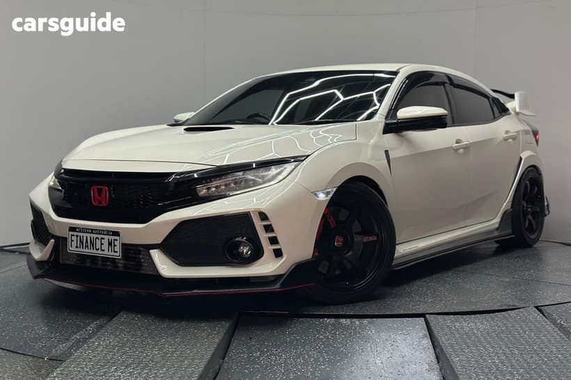 White 2017 Honda Civic Hatchback Type R