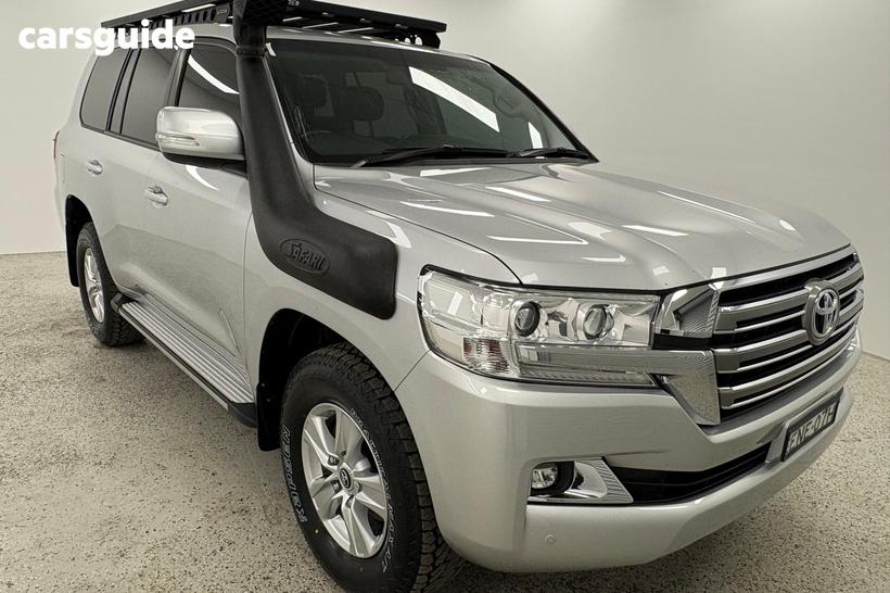 Silver 2018 Toyota Landcruiser Wagon Lc200 Gxl (4X4)