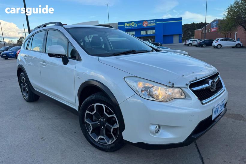 White 2014 Subaru XV Wagon 2.0I