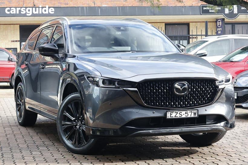 Grey 2023 Mazda CX-8 Wagon G25 Gt Sp (Fwd)