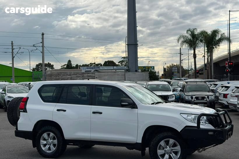 White 2020 Toyota Landcruiser Prado Wagon Gx