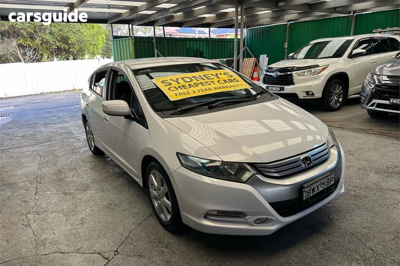 White 2011 Honda Insight Hatchback Vti-L Hybrid
