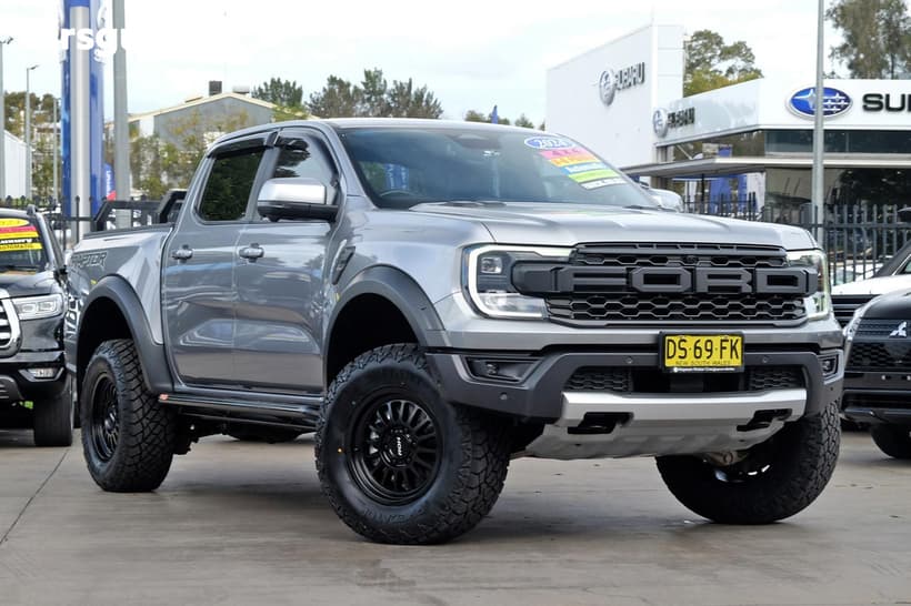 Silver 2024 Ford Ranger Double Cab Pick Up Raptor 3.0 (4X4)