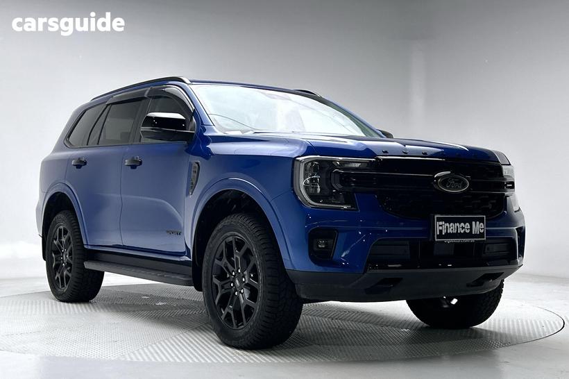 Blue 2022 Ford Everest Wagon Sport (4X4)