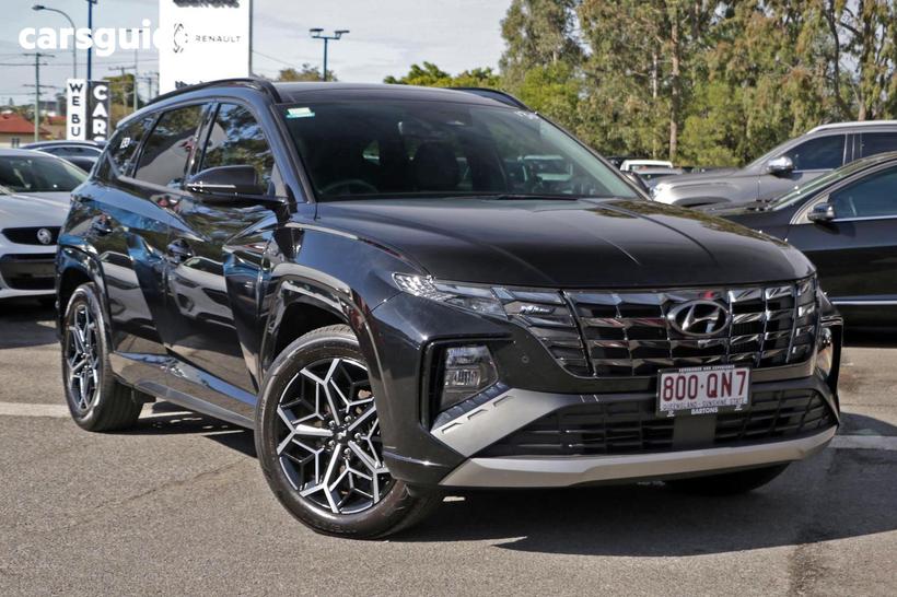 Black 2021 Hyundai Tucson Wagon Highlander N Line (Awd)
