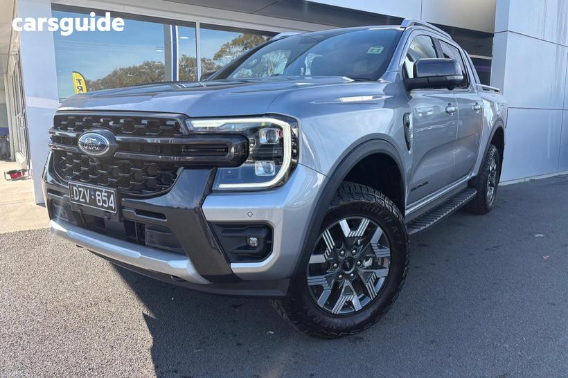 Silver 2025 Ford Ranger Double Cab Pick Up Phev Wildtrak (4X4)