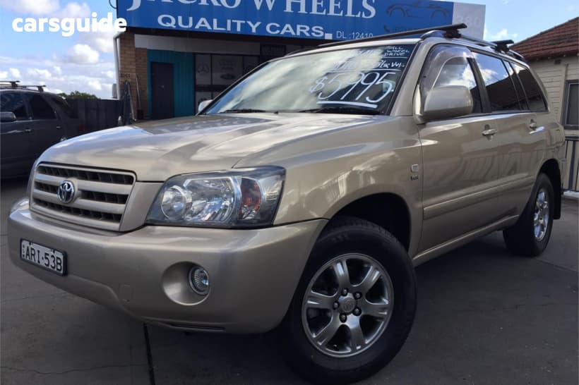 Gold 2004 Toyota Kluger Wagon Cvx (4X4)