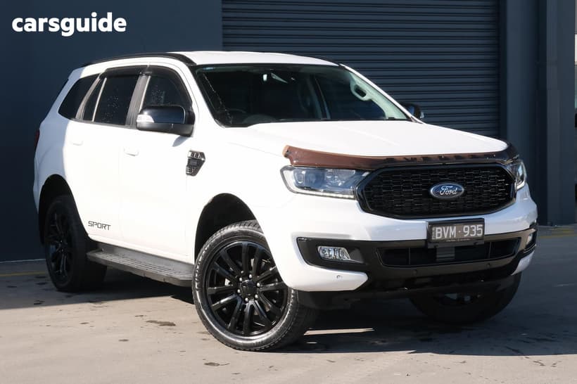 White 2022 Ford Everest Wagon Sport (4Wd)