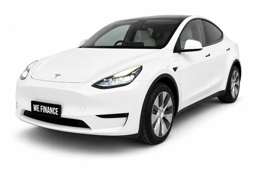 White 2022 Tesla Model Y Wagon Rear-Wheel Drive