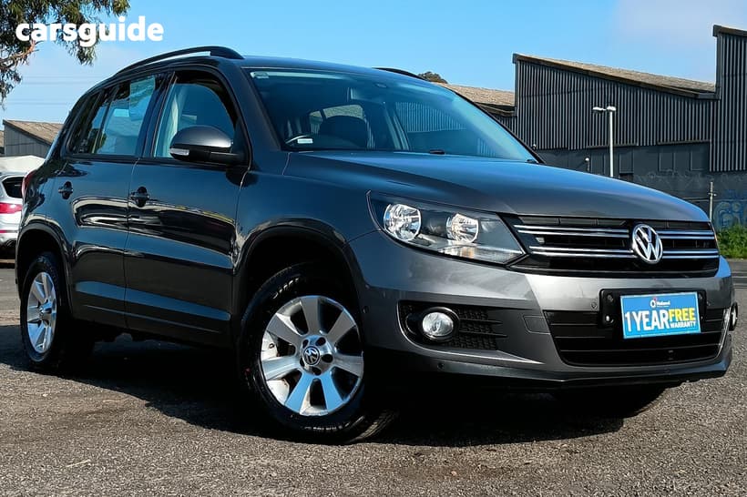 Grey 2013 Volkswagen Tiguan Wagon 103 Tdi Pacific
