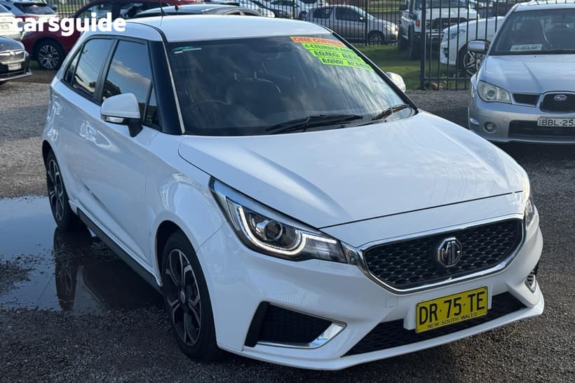White 2021 MG MG3 Hatchback Excite (With Navigation)