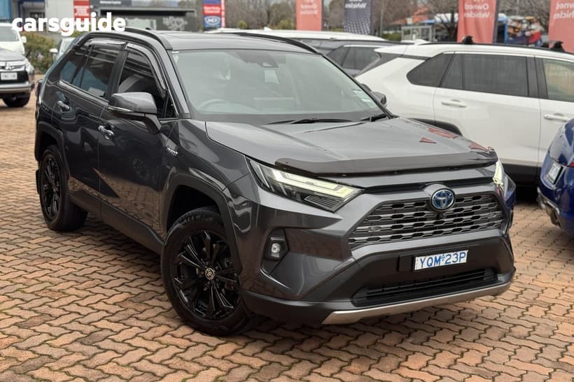 Grey 2024 Toyota RAV4 Wagon Cruiser (Awd) Hybrid