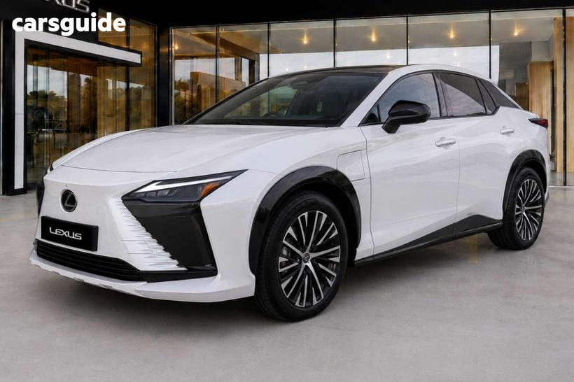 White 2023 Lexus RZ450E Wagon Sports Luxury