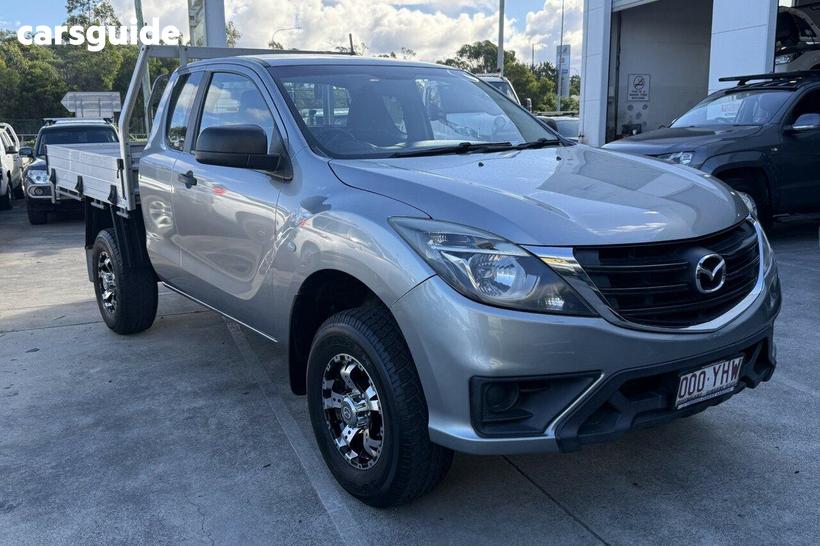 Silver 2018 Mazda BT-50 Freestyle Cab Chassis Xt (4X2)