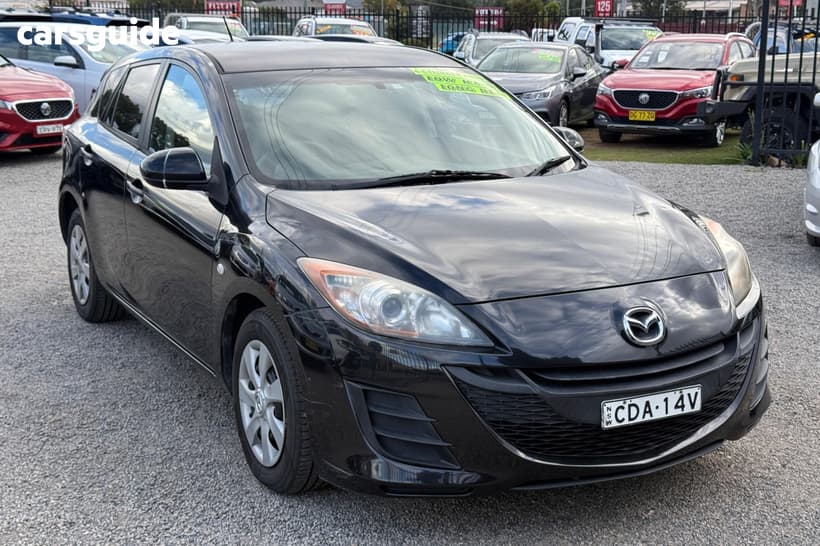 Black 2011 Mazda 3 Hatchback Neo