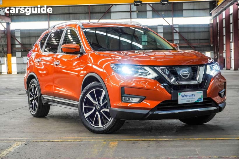 Orange 2018 Nissan X-Trail Wagon Ti (4Wd)