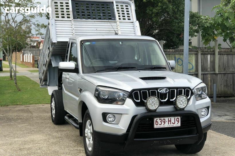 Silver 2021 Mahindra PIK-UP Cab Chassis S6+ 4X2 With Gpa Tray