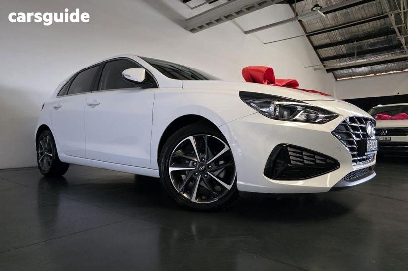 White 2022 Hyundai I30 Hatchback Active