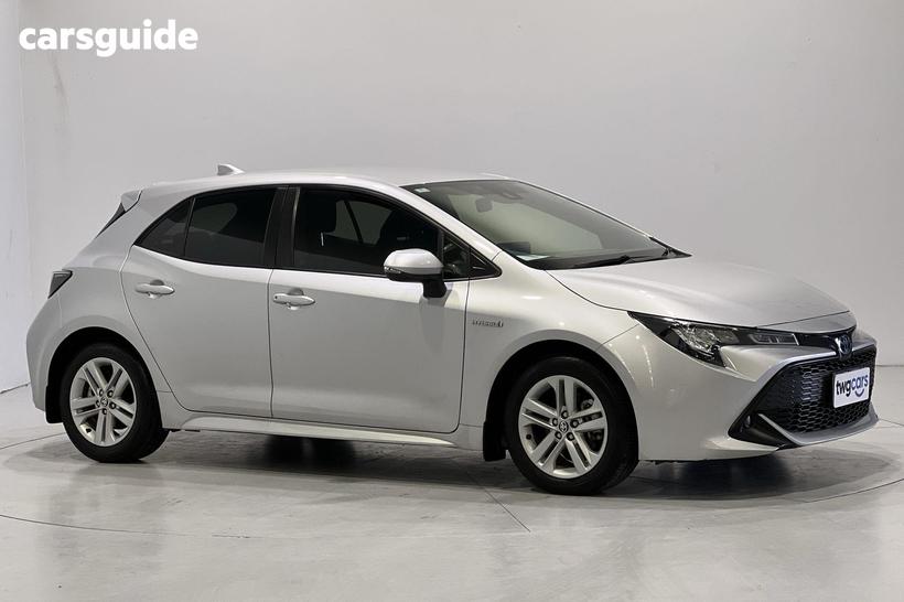 Silver 2022 Toyota Corolla Hatchback Ascent Sport Hybrid