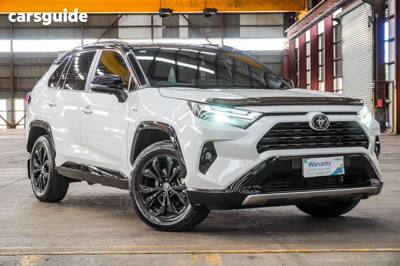 White 2024 Toyota RAV4 Wagon Xse (Awd) Hybrid Premium Paint