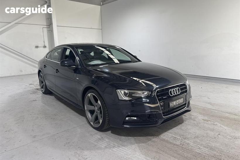Blue 2015 Audi A5 Hatchback Sportback 2.0 Tfsi Quattro