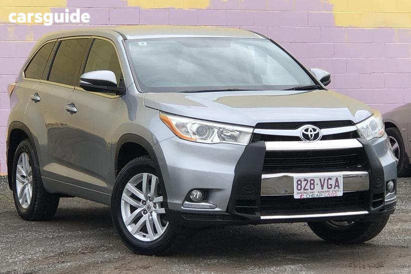 Silver 2014 Toyota Kluger Wagon Gx (4X4)