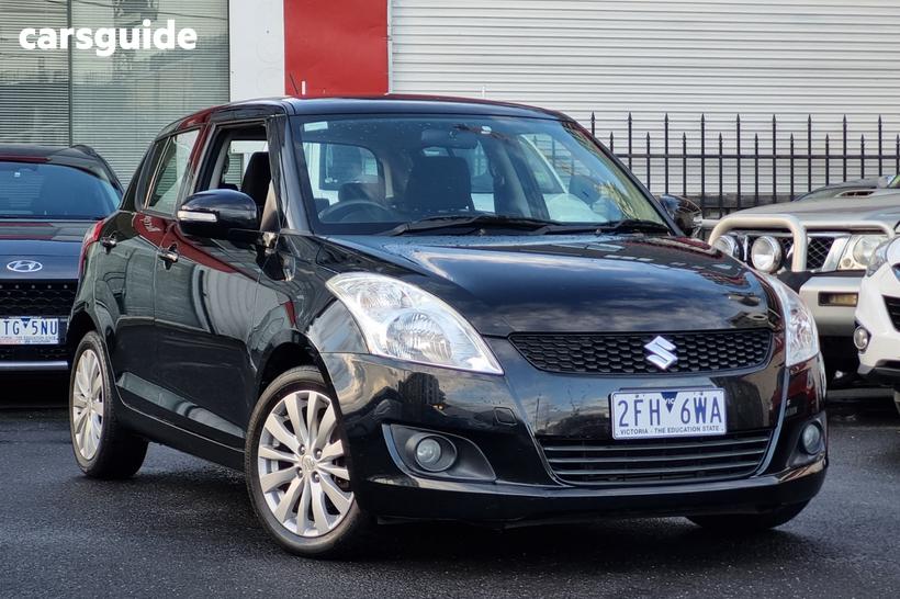 Black 2012 Suzuki Swift Hatchback Glx