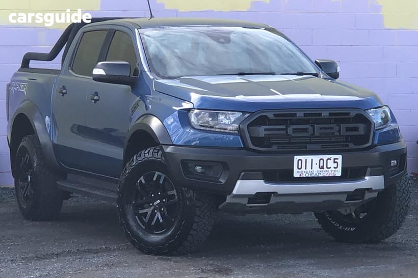 Blue 2019 Ford Ranger Double Cab Pick Up Raptor 2.0 (4X4)