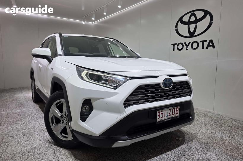 White 2020 Toyota RAV4 Wagon Gxl Awd Hybrid