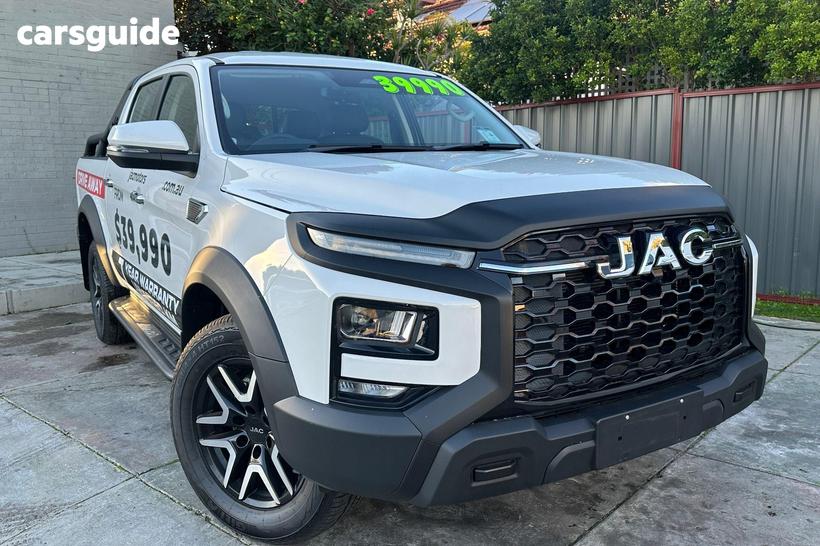 White 2024 JAC T9 UTE Dual Cab Pick-up Haven (4X4)