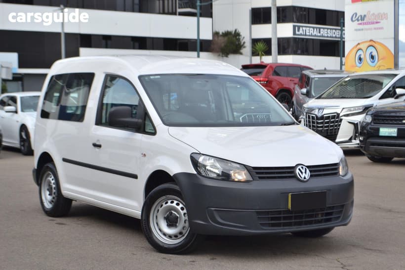 White 2015 Volkswagen Caddy Commercial TDI250 F