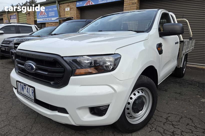 White 2018 Ford Ranger Cab Chassis Xl 2.2 Low Rider (4X2)