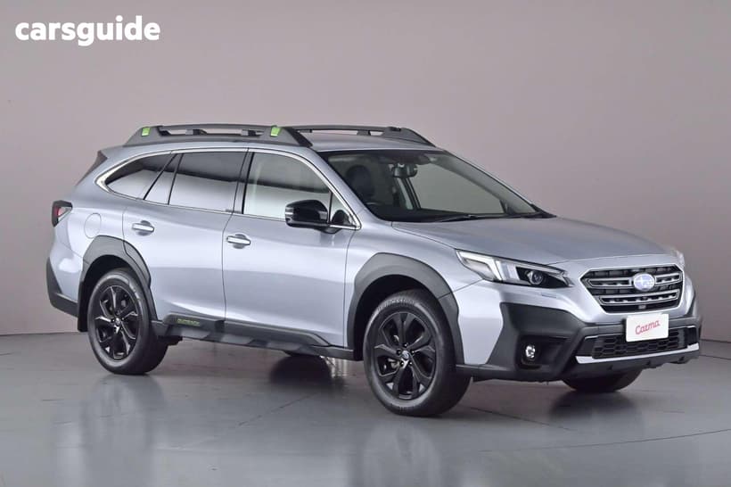 Silver 2021 Subaru Outback Wagon Awd Sport