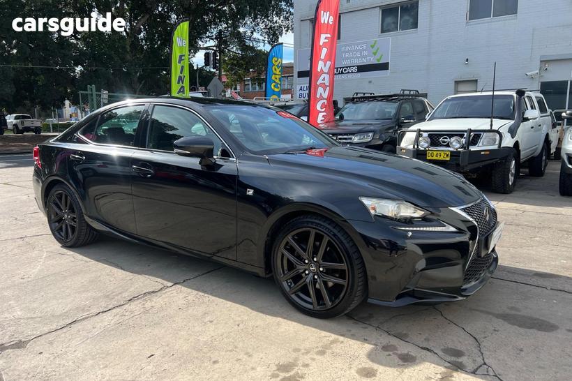 Black 2014 Lexus IS250 Sedan Luxury