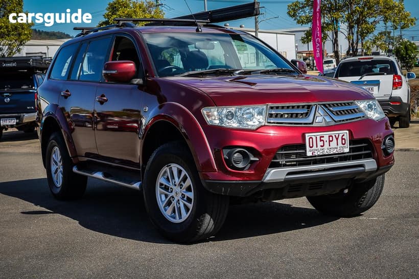 Red 2014 Mitsubishi Challenger Wagon Ls (5 Seat) (4X4)