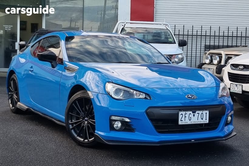 Blue 2015 Subaru BRZ Coupe