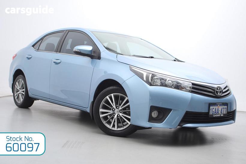 Blue 2016 Toyota Corolla Sedan Sx