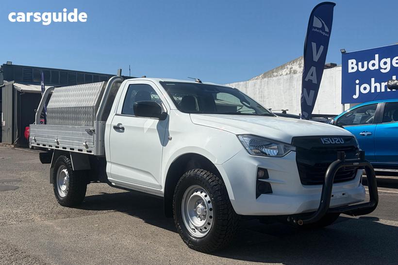 White 2023 Isuzu D-MAX Cab Chassis Sx (4X2) High-Ride