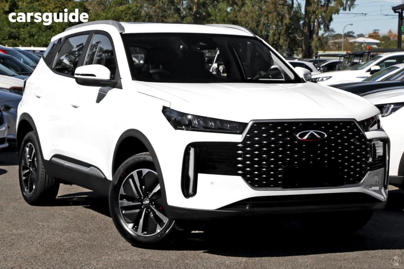White 2026 Chery Tiggo 4 Wagon Ultimate Hev