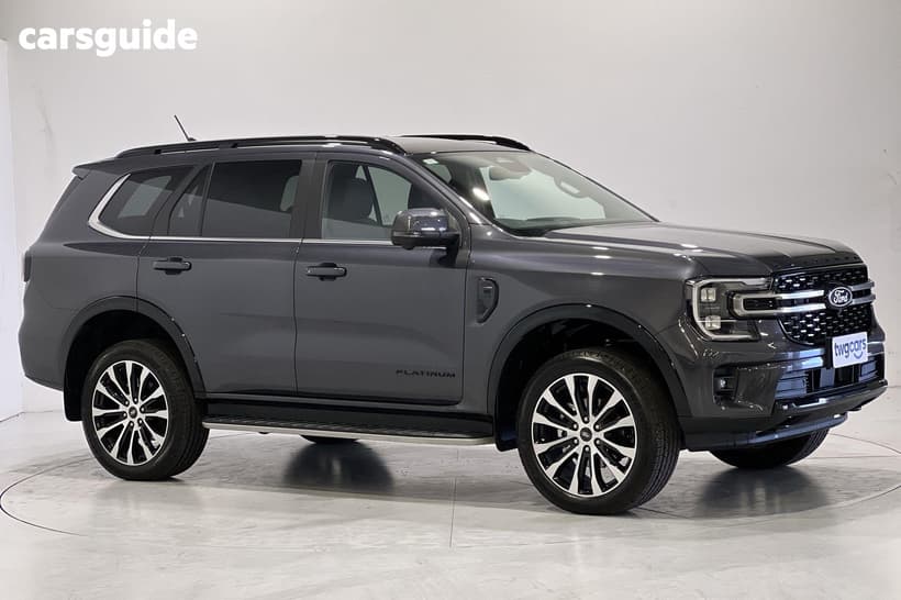 Grey 2026 Ford Everest Wagon Platinum (4Wd)
