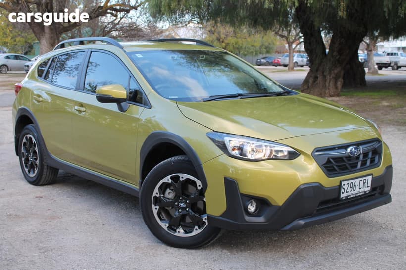 Yellow 2022 Subaru XV Wagon 2.0I-L Awd