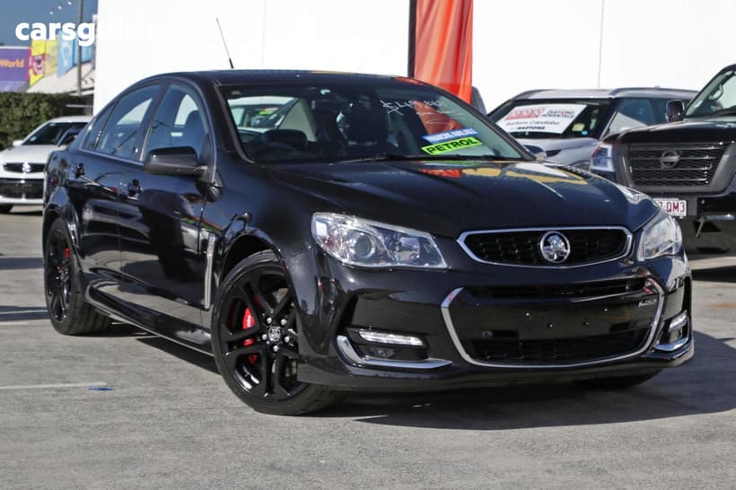 Black 2016 Holden Commodore Sedan Ss-V