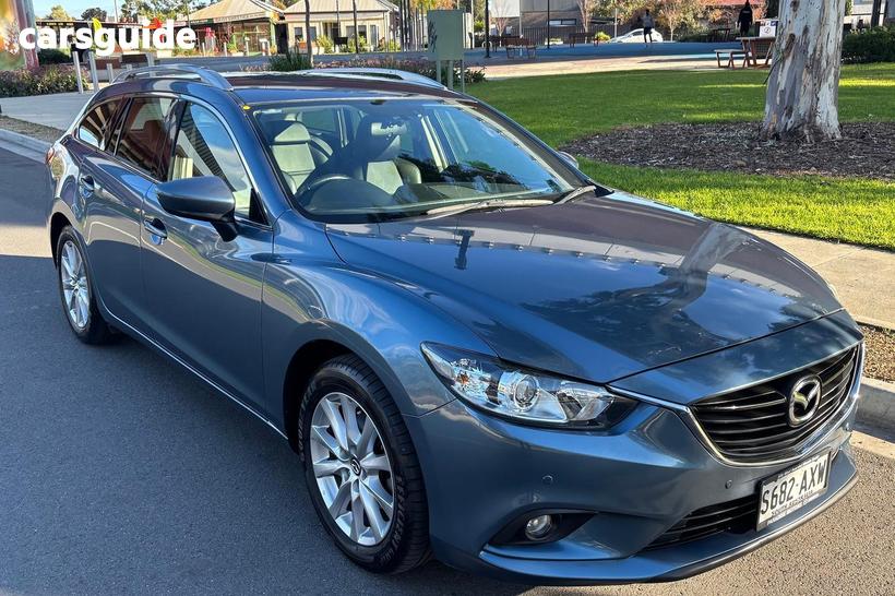 Blue 2013 Mazda 6 Wagon Touring