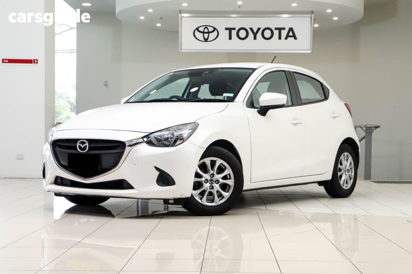 White 2019 Mazda 2 Hatchback Maxx (5Yr)