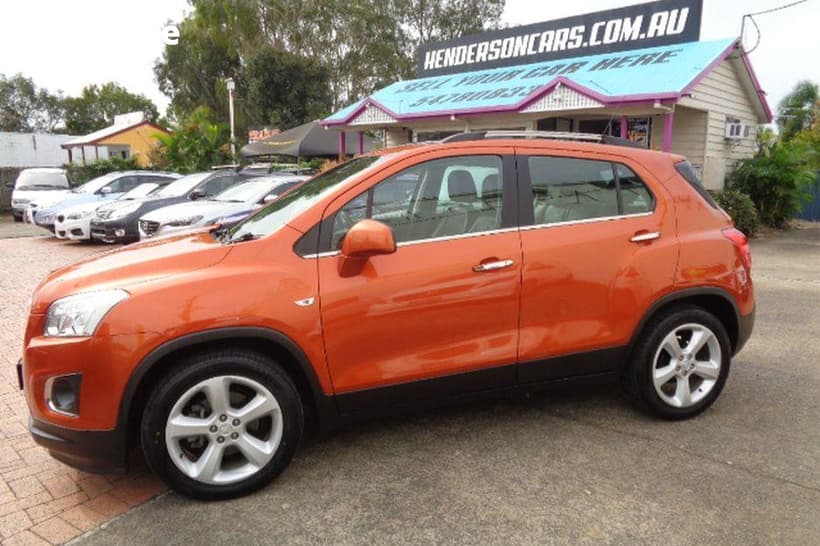 Orange 2015 Holden Trax Wagon Ltz